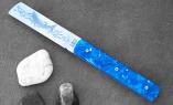 Taschenmesser Le Fidele, 20/20, Edition GOSLERE 03, brosse, Pearly Horn blue Ansicht 1