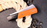 Taschenmesser Le Fidele, Edition 20/20 BIMAT G10 schwarz/orange, brosse Ansicht 4