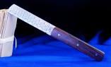 Taschenmesser Le Fidele, Edition 20/20 EXCALANT 02, Damast, 160 Lagen, Eisenholz, brosse Ansicht 1