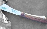 Taschenmesser Le Fidele, Edition ARCA ANDREA 08, brosse, Pistazien-Holz Ansicht 1