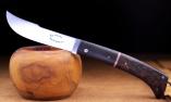Taschenmesser COUPE-COUPE, Laguiole en Aubrac, Carbon schwarz/rot, guillochierter Rücken Ansicht 1