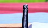 Taschenmesser Philipe Voissiere, Edition BLACK WINTER SNAKE, Büffelhorn, guillochierte Platine, brosse, SPIRALOS 09 Ansicht 1