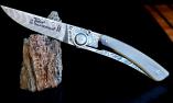 Taschenmesser Thiers Claude Dozorme, Edition TREMOR, Damast, Horn blond Ansicht 1