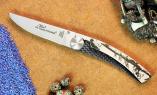Thiers-Taschenmesser Claude Dozorme, Edition JERO, RADFAHREN 11 cm, brosse Ansicht 1