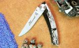Thiers-Taschenmesser Claude Dozorme, Edition JERO, WANDERN 11 cm, brosse Ansicht 1