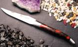 UNIKAT: Laguiole-Taschenmesser Ty Coutelier, Edition AKALO 03, Kuhdung, guillochierte Biene, brosse Ansicht 1