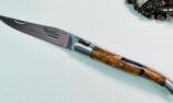 UNIKAT: Taschenmesser Laguiole du Barry, Edition BARRYLOS 28, Hybridholz, brosse, guillochierte Biene Ansicht 1