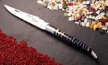 UNIKAT: Taschenmesser Laguiole du Barry, Edition BARRYLOS 33, Mammutbackenzahn, brosse, double Platines Ansicht 1