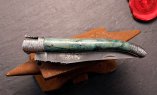UNIKAT: Taschenmesser Laguiole du Barry, Edition BARRYLOS 46, Esche, brosse, guillochierte Biene Ansicht 4