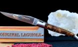 UNIKAT: Taschenmesser Laguiole en Aubrac, Albasiaholz, double Platines, brosse Ansicht 1