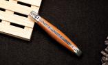 UNIKAT: Taschenmesser Laguiole en Aubrac, Edition BELLE 40, Birke, guillochierte Biene  Ansicht 1