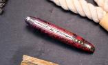 UNIKAT: Taschenmesser Laguiole en Aubrac, Edition VELION 08, Holunderholz, guillochierte Biene, brosse Ansicht 1