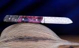 UNIKAT: Taschenmesser Le Fidele, Emma Seele, Edition FIDELLOS 16, brosse, stabilisiertes Holz Ansicht 1