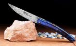 Thiers-Taschenmesser Goyon-Chazeau, Edition FUSION Blau, Haus Pirou, Plein, Mammut Ansicht 1