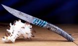 UNIKAT: Thiers-Taschenmesser Goyon-Chazeau, Edition UNIKALOS 03, double Platines, Plein, Mammut+Pappelholz, brillant Ansicht 1