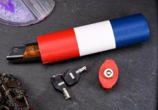 abschliessbare Messerbox für 1 Laguiole-Taschenmesser, Edition PASCAL oval FRANCE