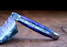 Lady-Messer Laguiole du Barry, Edition EMBRASSÉ 02, Kunstharzgriff, 11 cm, brillant - Edition EMBRASSÉ, Taschenmesser, Laguiole du Barry Taschenmesser - Handmade in France