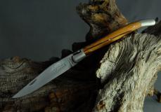 Taschenmesser Laguiole Arbalete Genes David, Forges Serpent / Marmorholz, guillochierte Biene Taschenmesser - Handmade in France