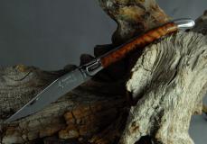 Laguiole Arbalète Genès David, Edition Prestige, Amourette mit Hirtenkreuz