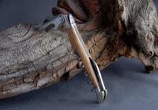Laguiole Arbalete Genes David, Sommelier Olivenholz - Kategorie: Sommelier / Kellnermesser Taschenmesser - Handmade in France