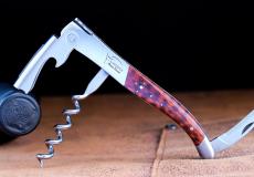 Laguiole Honore Durand, Sommelier, Edition GERARD 07, Amourette, geschmiedete Biene, brosse