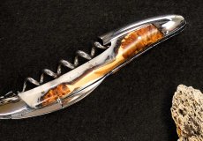 Laguiole-Sommelier von Forge de Laguiole Edition ALCHEMIST 02, Hybrid-Holz, brillant