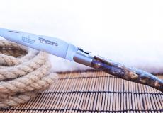 Laguiole-Taschenmesser Laguiole en Aubrac, Edition FUSION grau, Double Platines, brosse - Kategorie: Edition FUSION Taschenmesser - Handmade in France