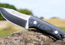Outdoormesser Joker ERIZO TS1, feststehender Klinge, Micarta, Böhler N695-Stahl Taschenmesser - Handmade in France
