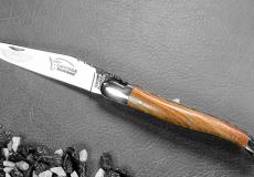 Taschenmesser Laguiole Honore Durand, double platines, Ulmenholz, brillant - Ulme (Rüster) Taschenmesser - Handmade in France