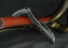 Laguiole en Aubrac, Sommelier, brillant, Texalium 1  Taschenmesser - Handmade in France