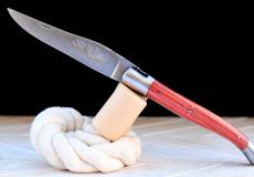 Taschenmesser Laguiole du Barry, guillochierte Platine Rosenholz, brosse,  Taschenmesser - Handmade in France