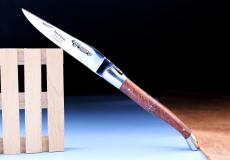 Taschenmesser Laguiole en Aubrac, brillant, Grasbaum, guillochierte Biene Taschenmesser - Handmade in France