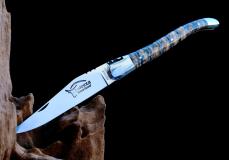 Taschenmesser Laguiole Honore Durand, Mammutbackenzahn, brown sugar, 14c28-Stahl  Taschenmesser - Handmade in France