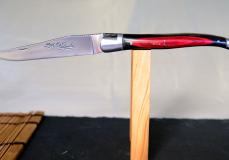 Taschenmesser Laguiole du Barry, DODU 06, Ebenholz, 13 cm, guillochierte Biene - Stamina Taschenmesser - Handmade in France