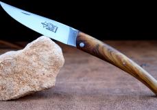Taschenmesser Thiers Arbalete Genes David, Pistazien, brosse, Plein Taschenmesser - Handmade in France