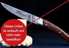 UNIKAT: Thiers-Taschenmesser Claude Dozorme, Edition DOZORMIA 09, Kaktusbaum, brillant - Kaktusholz Taschenmesser - Handmade in France