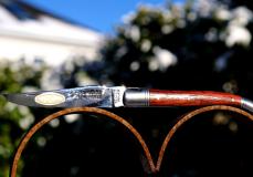 Taschenmesser Laguiole Le Fidele Classic Padouk (Korallenbaum) Taschenmesser - Handmade in France