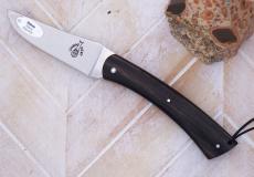 Taschenmesser CAMEMBERT 02, Laguiole en Aubrac, Ebenholz