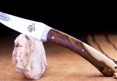 Taschenmesser CAMEMBERT 03, Laguiole en Aubrac, Pistazien Taschenmesser - Handmade in France