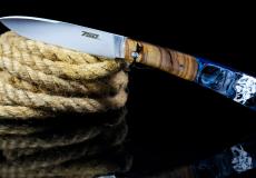 Taschenmesser Edition 750, BLUE SKY 01, Goyon-Chazeau, NIDA, brosse, designed by Robert Beillonnet  Taschenmesser - Handmade in France