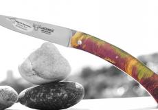 Taschenmesser Edition MISTRAL 01, Laguiole en Aubrac, Kastanienholz, brosse, 11 cm Taschenmesser - Handmade in France