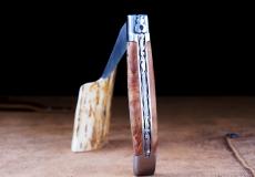 Taschenmesser Laguiole Armand Cayzac, Edition CONSTANCE, Wacholder, brosse