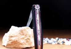 Taschenmesser Laguiole du Barry, Edition Freimaurer 05, Double Platines, Büffelhorn, brosse