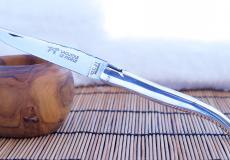Taschenmesser Laguiole Le Fidele Classic Aluminium, geklebte Biene, brillant