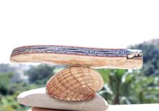 UNIKAT: Taschenmesser Laguiole du Barry, Edition BARRYLOS 21, Knochen, brosse, double Platines, Plein - Os (Rinderknochen) Taschenmesser - Handmade in France