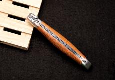 UNIKAT: Taschenmesser Laguiole en Aubrac, Edition BELLE 40, Birke, guillochierte Biene 