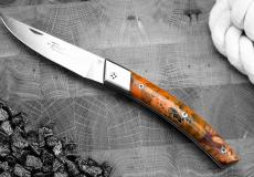 UNIKAT: Thiers-Taschenmesser Claude Dozorme, Edition DOZORMIA 15, brillant, Hybrid-Holz