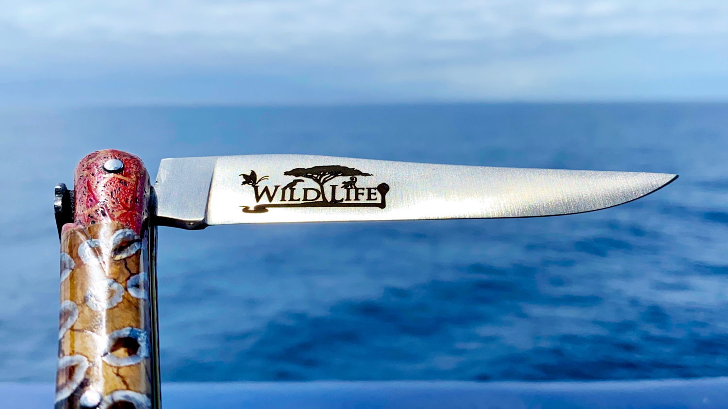Edition WILD LIFE, Taschenmesser, Chevalier Laguiole