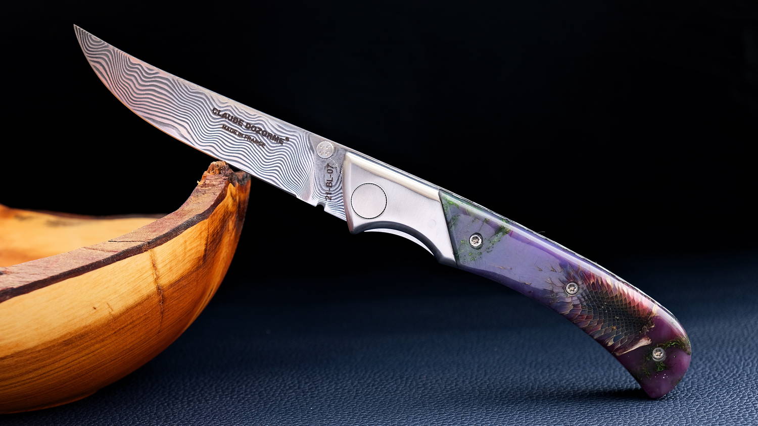 Edition: MORLOS, Jagdmesser, Claude Dozorme