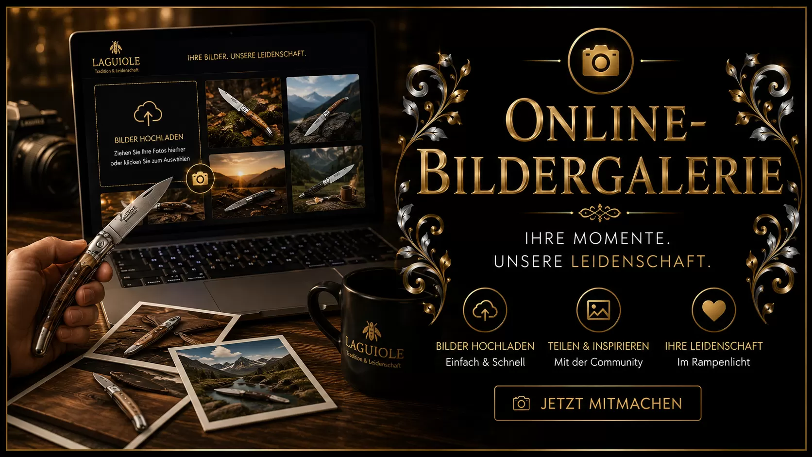 Die Online-Bildergalerie bei original-laguiole.de